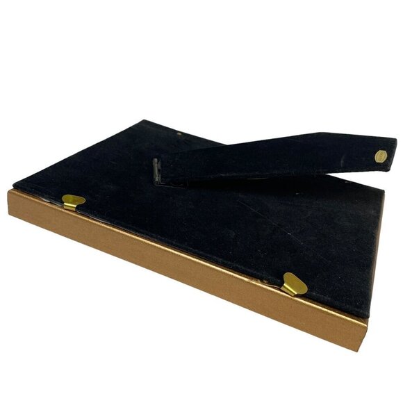 Floral Gilt Wood Photo Frame for 5x7" Photo plus Photo Sleeve Insert - Picture 6 of 13